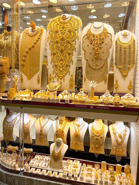 dubai gold souk in jewelry.